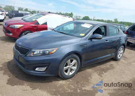 2015 Kia Optima Lx z USA, uszkodzony, nr VIN KNAGM4A77F5558409